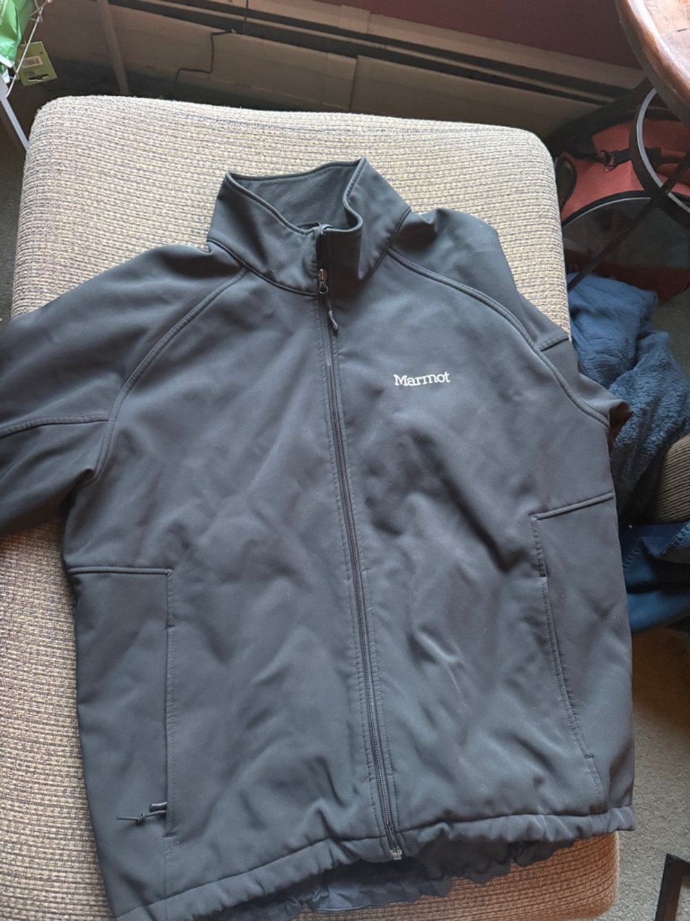 Marmot Men's Charcoal Full-Zip Softshell Jacket